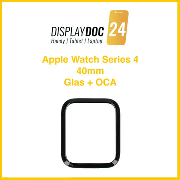 Displayglas Frontglas Glas OCA Apple Watch Series 4/5/6/SE 2. Gen Reparatur 40mm