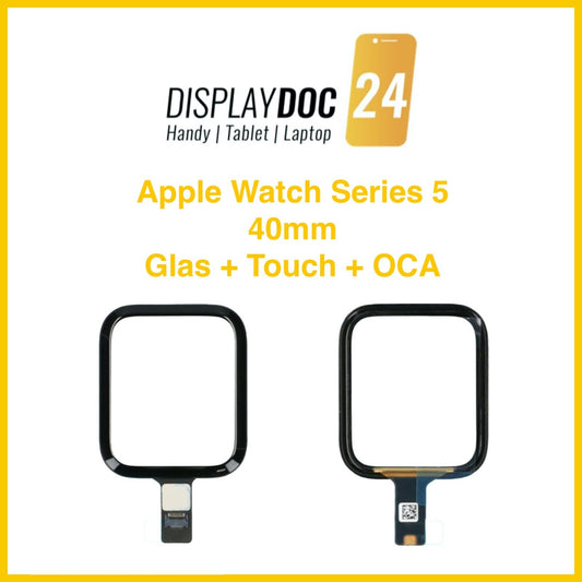 Frontglas Touch Screen Glas Displayglas OCA Apple Watch Series 5 40mm Digitizer