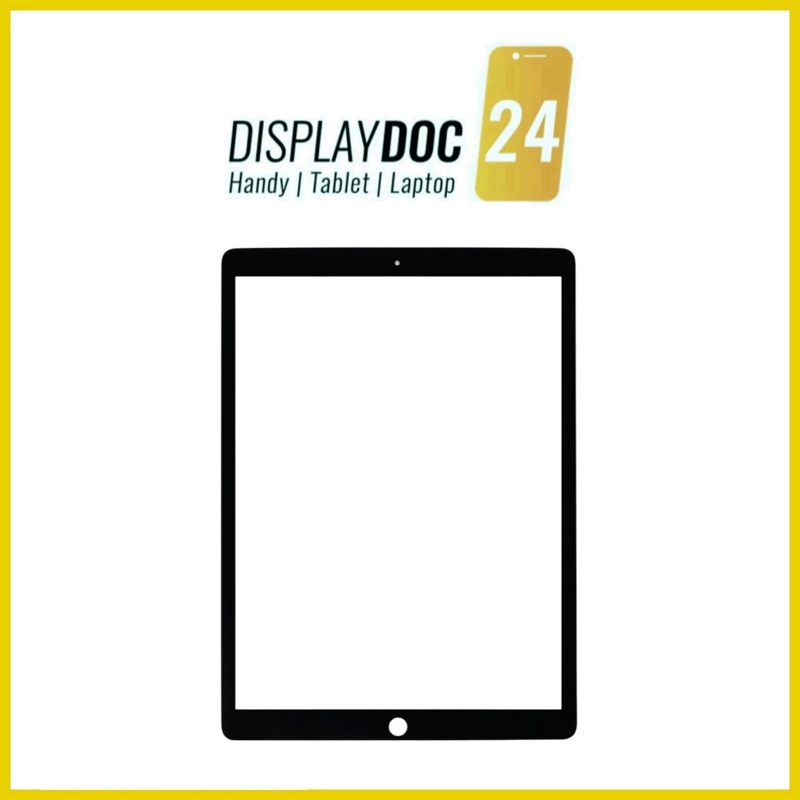 Ersatz Displayglas für Original Apple iPad Air 3 schwarz Frontglas OCA