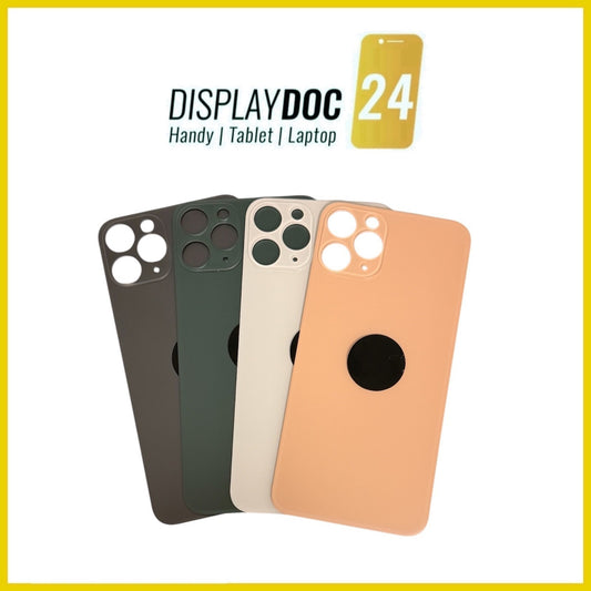 Backcover Glas Rückseite für Original Apple iPhone 11 Pro alle Farben Big Hole