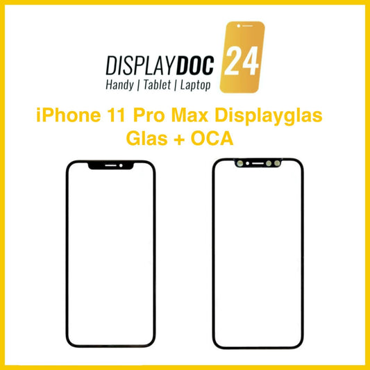 iPhone 11 Pro Max Displayglas Glas + OCA - Neu & Original - Reparatur