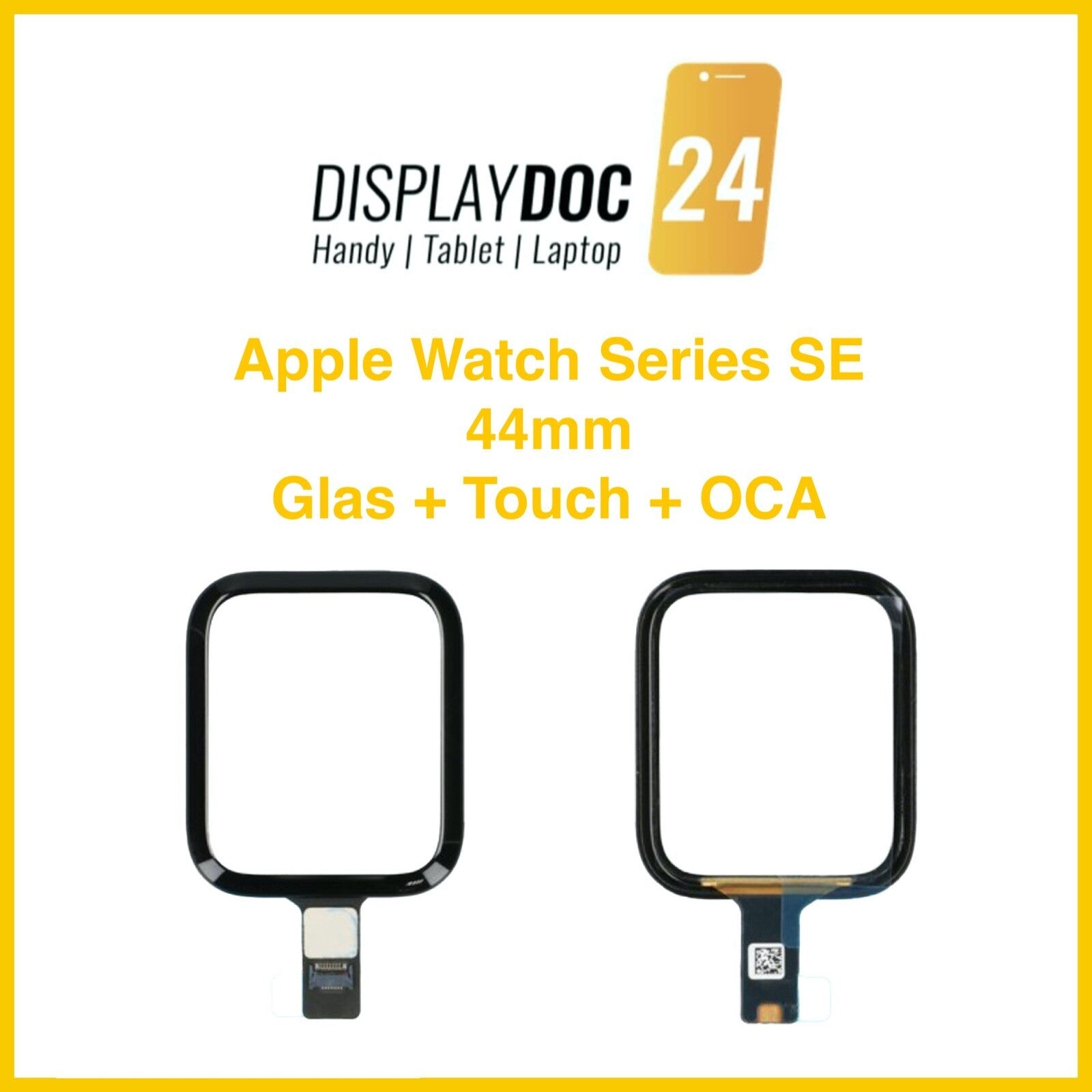Frontglas Touch Screen Glas Display OCA Apple Watch Series SE 44mm Digitizer