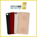 Backcover Glas Rückseite für Original Apple iPhone 8 alle Farben Big Hole